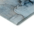 thumbnail image 4 of Addison Rugs Mayfield Washable Transitional Watercolors Blue Runner Rug, 2'3" x 7'6", 4 of 5