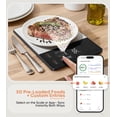 thumbnail image 3 of Báscula de alimentos inteligente KUAIVO con pantalla TFT y app de nutrición, 3 of 8