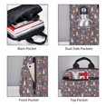 thumbnail image 3 of Easygdp Snowflake Fox para Easygdp Yak - Mochila Casual Ligera y Resistente para Viaje y Senderismo para Hombres y Mujeres, 3 of 7