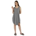 thumbnail image 5 of Inkmeso WoMen's Casual Loose Fit Sundress Sleeveless Henley Beach Dress w/ Patch Pocket, 5 of 7