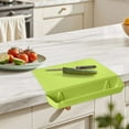 thumbnail image 5 of Kitchen Storage Containers Cutting Board With Food 2 In 1 Practical Chopping Board For Vegetables Meat Prep And Organizing Countertop Space Kitchen Organizing Storage for Fridge Clear Storage, 5 of 5
