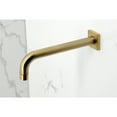 thumbnail image 2 of Kingston Brass KB6347AXTO Restoration Single-Handle Pressure Balanced Tub Faucet in Brushed Brass, 2 of 7