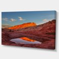 thumbnail image 2 of Vermillion Cliffs Lake in Morning - Oversized Landscape Canvas Art, 2 of 3