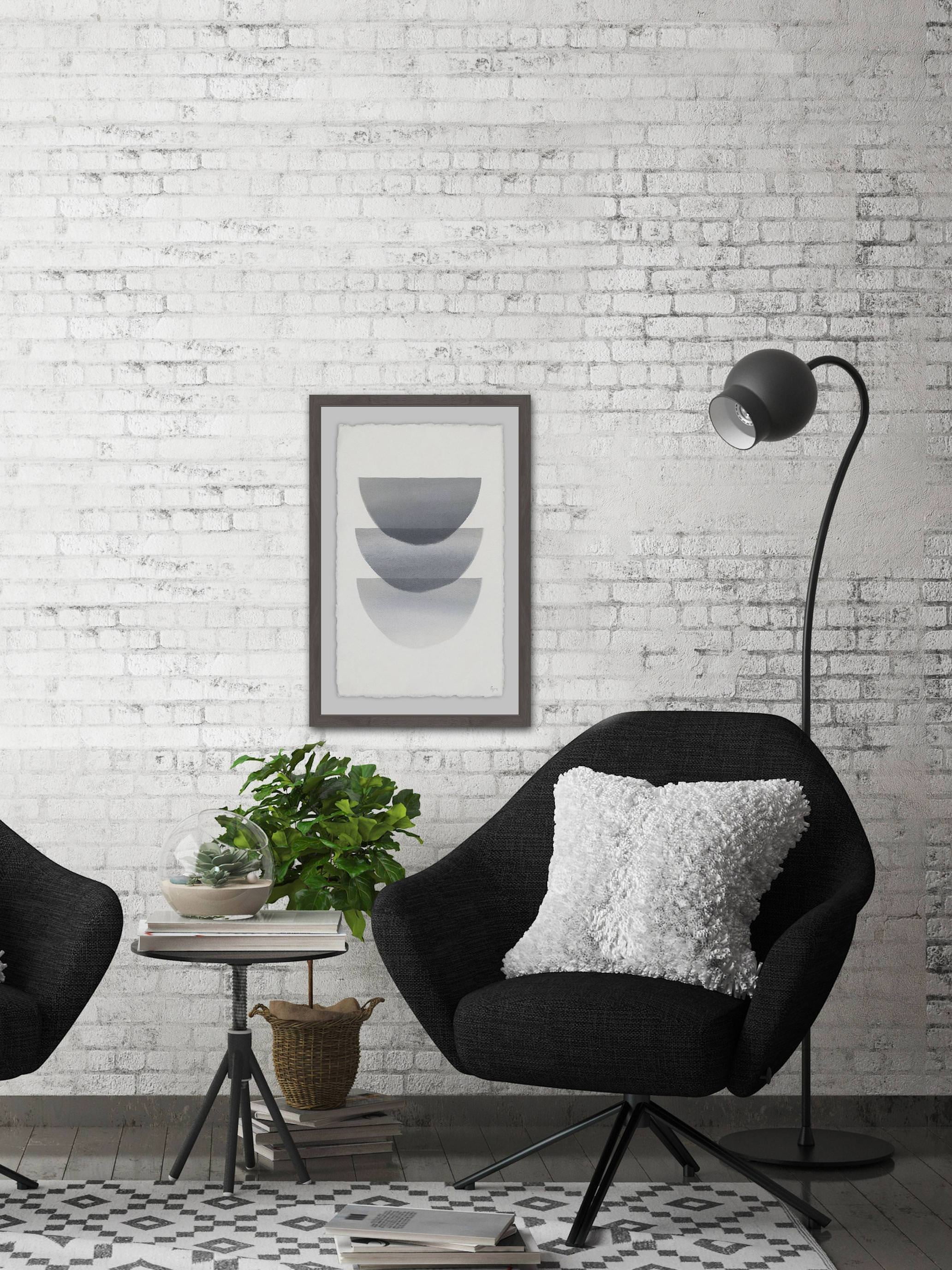 Dark Shades Framed Painting Print
