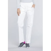 Cherokee Workwear Professionals Women's Scrubs Pant Mid Rise Straight Leg Pull-On Cargo WW170