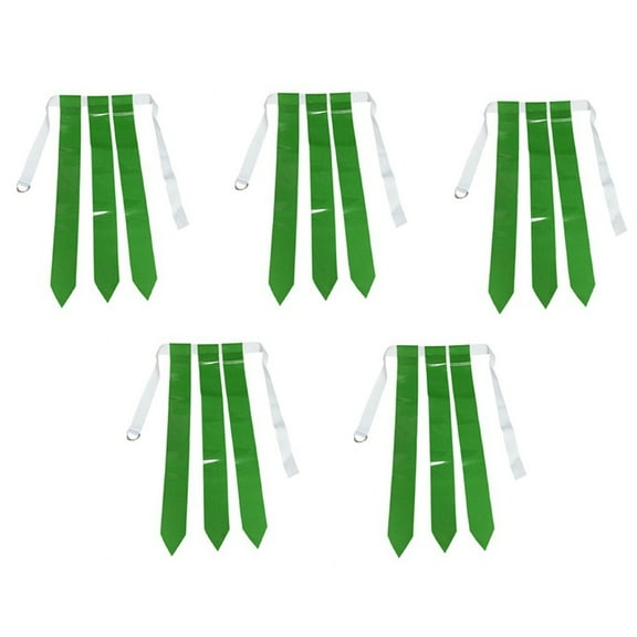 Green Kids Flag Football Set, Adjustable Flag Football Belt, Suitable for Youth and Adult Flag Football