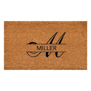 Calloway Mills 110922448 Miller Personalized Doormat 24" x 48"
