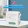 thumbnail image 3 of Amdohai Zigbee Smart Switch Module 100-240V Home Automation Module Tuya APP Remote Control Timing Group Sharing Smart Home Voice Control Work With Google Assistant/Alexa/Siri, 3 of 9