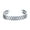 Silver, variant on BAETEUY Magnetic Copper Prostate Wristband Strengthens Prostate Improves Circulation Promotes Healthy Function Antioxidant Protection Bracelet