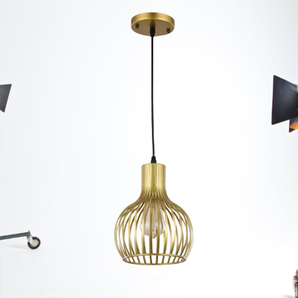 Miumaeov Hollow-Carved Hanging Lamp Chandelier Brass Ceiling Pendant Lights