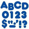 thumbnail image 1 of Tablón de anuncios moderno, azul real, 4 letras informales de 4 cm, 1 of 3