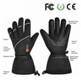 thumbnail image 5 of Sun Will Winter Heated Thermal Gloves，2200mAh Rechargeable Battery Mitten Black XS-3XL, 5 of 10
