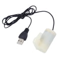 thumbnail image 1 of USB DC Mini Submersible Pump 3/5/6V Vertical White for Fish-Tank Hydroponics, 1 of 8