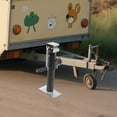 thumbnail image 3 of 1T Manual Black Side Winder Trailer Lift & Support Jack Leg 2204.62lbs Lifting Jack for Car Maintenance, 3 of 20