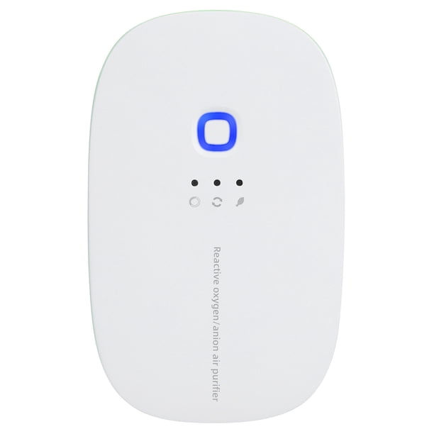 Purificador de aire y desodorante 2 en 1 Sincero Iones negativos y ozono eliminador de formaldehído enchufe estadounidense 100-240 V