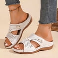 thumbnail image 1 of MKLEKYY Sandalias de Plataforma para Mujer, Zapatos Informales de Verano Con Punta Abierta y Cuñas, Cómodos, para Playa, 1 of 4