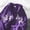 Purple, variant on Women'S Hoodies Sweatshirts Jacket Zip Up Hoodies Hop Sweatshirt Goth Print Hooded Jacket Street Fashion Unisex Drawstring Sweat Jacket With Hood 90S E Girl Top Purple XL