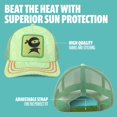 thumbnail image 3 of Gorra de béisbol Trucker Hat SUN NINJA Snapback verde unisex, 3 of 6