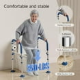 thumbnail image 2 of Barandilla de seguridad para inodoro Loyoda, ajustable en altura, plegable, 2 of 7