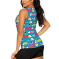 thumbnail image 3 of Vsdgher Débardeur Imprimé Teckel pour Femmes, Séchage Rapide, Sport, Course, TTG, 3 of 7