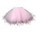 thumbnail image 2 of HAOTAGS Layered Tutu Skirt for Girls(3-9), School Princess Ballet Dance Dress Pink 3-8Years, 2 of 4