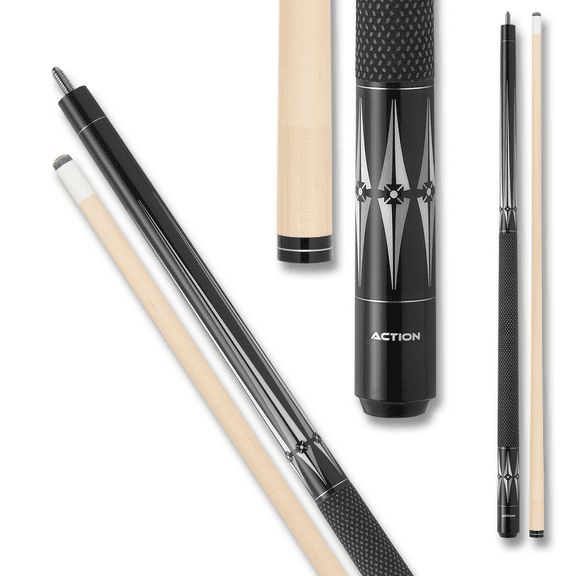Action BW09 Black and White Pool Cue Billiard Stick Billiards Cues