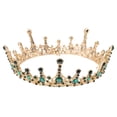 thumbnail image 1 of Miangastore 1Pc Glitter Rhinestones Crown Wedding Birthday Party Headband Hair Accessory, 1 of 8