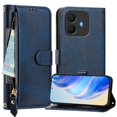 thumbnail image 1 of FOXDOCK Funda Tipo Cartera para Realme 16 Cuero PU con Cremallera y Correa de Muñeca, Ranuras para Tarjetas, Soporte Plegable, Cierre Magnético, 1 of 5