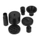 thumbnail image 2 of juegos de bomba para fuente de baño de pájaros con energía solar, boquillas flotantes y cabezales de pulverización de plástico para estanques pequeños, jardines y peceras., 2 of 8