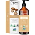 thumbnail image 1 of Aceite de argán Cliganic Organic 240 ml con bomba 100% puro para el cabello, 1 of 4