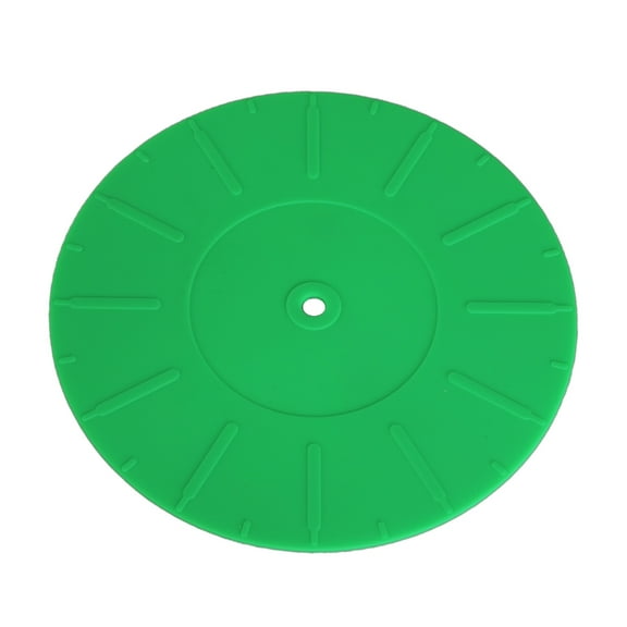 6.69inch Silicone Slip Mats for Phonograph Turntables Vinyls Mats Improve Antistatic Mats Improve Sound