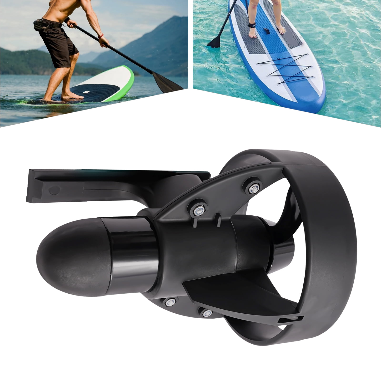 288W Underwater Thruster, 4-5 Kph/2.48-3.11 Mph Propeller Propulsion, Electric Motor for Paddle Boards & Kayaks