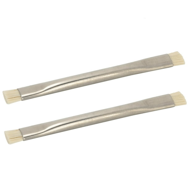 Cepillo de limpieza para PCB de teléfono móvil y tableta, 2 piezas de cepillo antiestático ESD para herramienta de reparación de placa PCB, cepillo antiestático ultra sensible