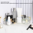 thumbnail image 4 of Large Capacity Corner Counter Organizer Tray with Multifunction Space Saving for Cosmetics Skin Care Supplies, 4 of 7