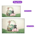 thumbnail image 5 of Easter Egg Labrador Retriever Bunny Ear Welcome Spring Truck Indoor Rug Lab Dog Lover Gifts Carpet Living Bed Room Sofa Home Decor - 12002, 5 of 5