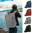 thumbnail image 1 of Yhmxh Closet Organizers and Storage New Three Piece Backpack USB Charging Business Computer Bag Men's Multi Functional Student Large Capacity Book Bag A Knapsack, 1 of 9