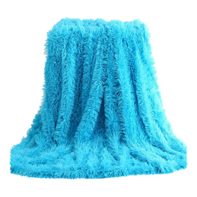 RYRDWP Plain Color Double-sided Velvet Window Blanket Bedside Bed Tail Blanket Double-layer Velvet Conditioning Blanket White Blanket Sofa Blanket Cover Blanket