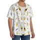 thumbnail image 2 of Fotbe Beer Camisa Estampada de Manga Corta para Hombre, Casual de Verano, Estilo Playero, Sin Arrugas-Large, 2 of 5