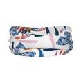 thumbnail image 3 of Wukai Retro Butterfly Sports sweatband,Men & Women Sweatband Headband for Running, Cross Training, Racquetball, Working Out, 3 of 7