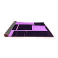 thumbnail image 2 of Ahgly Company Indoor Round Abstract Purple Contemporary Area Rugs, 7' Round, 2 of 4