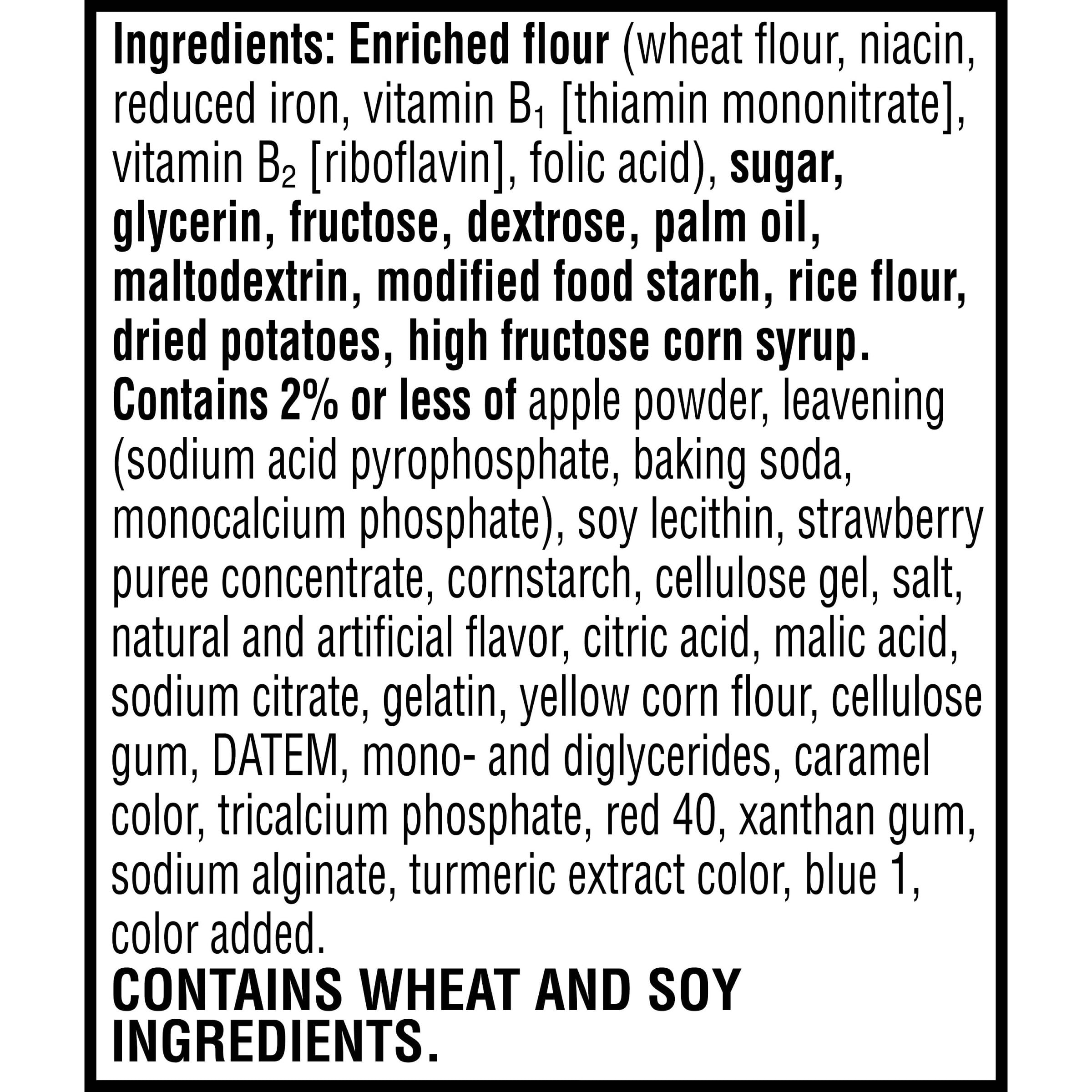 (3 pack) Pop-Tarts Crunchy Poppers Frosted Strawberry - 2.1 oz