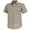 03 Khaki, variant on Coevals Club Mens Pearl Snap Solid Western Cowboy Button Up Dress Short Sleeve Work Shirts Barrier Reef Medium