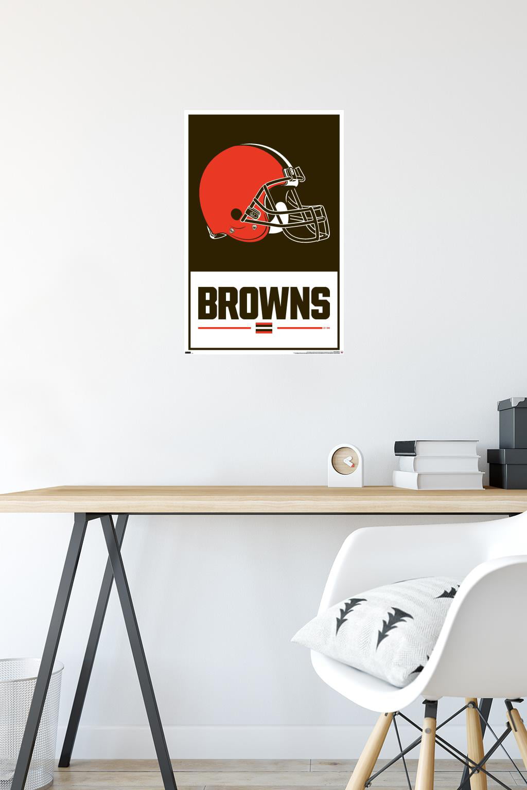 NFL Cleveland Browns - Logo 21 Wall Poster, 22.375 x 34