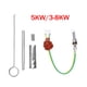 thumbnail image 5 of Kenally Bujía incandescente estable y práctica para automóvil - Durable y hecha de materiales Bujía para motocicleta Bujía para automóvil Vehículos, repuestos y accesorios Mis 12V-2KW, 5 of 6