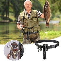Fishing Rod Holder under $5! CQCYD Fishing Rod Belt Holder, Portable Waist Mounted Rod Support, Hands Free Fishing Gear for Bank and Kayak