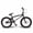 Matte Black, variant on Tracer EDGE 7.0 20" Freestyle Beginner Professional BMX Bike, Hi-ten Steel Frame, 2.3" Tire, U type Brake, for Men Adult, Black