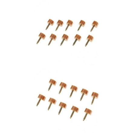 

20 Pairs High Heel Tips Taps Shoe Repair Replacement Dowels