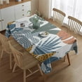 thumbnail image 2 of Boho Bohemian Art Rectangle Tablecloth 60"x84",Waterproof Polyester Rectangle Table Cloth, Wipeable Spillproof Polyester Tablecloth for Dining, Camping, Indoor and Outdoor, 2 of 5