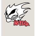 thumbnail image 5 of No Fear Fire Skull Logo Adult Sand Long Sleeve Hoodie-Small, 5 of 6