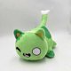 thumbnail image 2 of Lindo juguete de peluche de gato en forma de donut, juguete de peluche de gato kawaii, adecuado para regalo de cumpleaños de Navidad para niños, 25 cm, R, gato diablo, 2 of 2